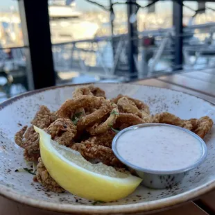 Happy Hour Fried Calamari $6