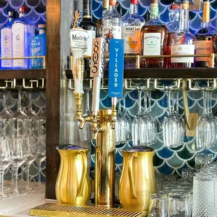 Beers on tap