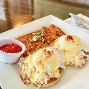 Joanne Dungeness Crab Benedict