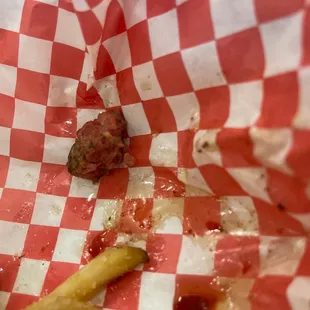 Ordered medium well. Clearly the meat is raw.