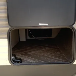 Large outdoor storage area