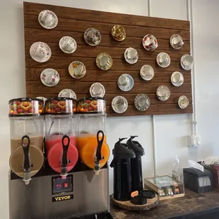 Frozen drinks, coffee/tea