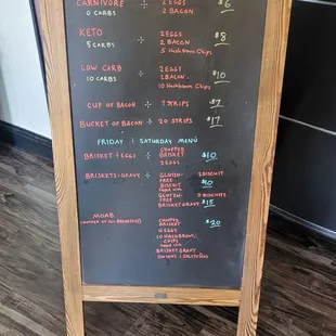 sandwiches, menu