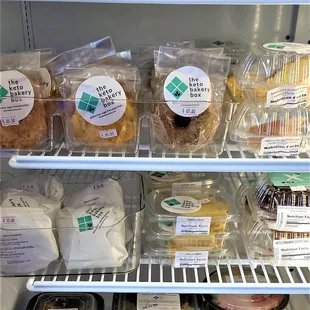 Refrigerated items.  Fresh and delicious!