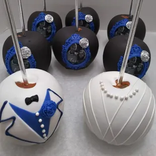 Wedding Caramel Chocolate Apples