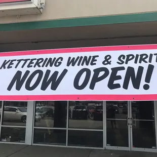 the front of a store