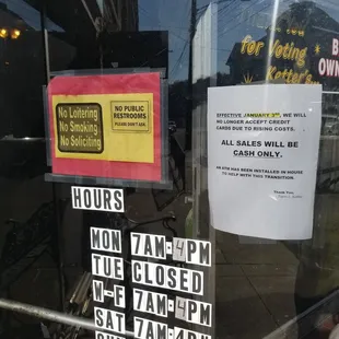 Decided to add the most important photo since hours aren't post anywhere!