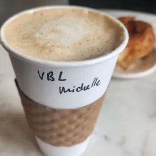 Vanilla bean latte