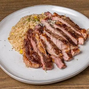 Bone-in Ribeye with House Fried Rice
