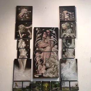 Dusty Moore's work from the Fractal Logic 3 show at Kettle Art.