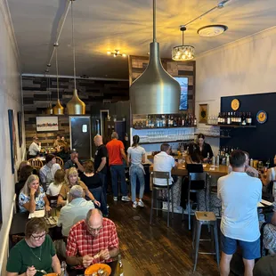 Inside View of Kettle Black Kitchen