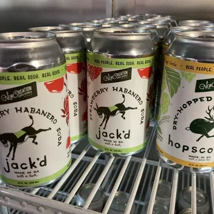 four cans of jacked jacked