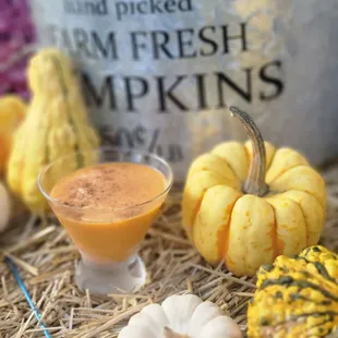 Fall is the best time to enjoy this delicious treat... our Pumpkintini will surely satisfy you're craving for Pumpkin spice!