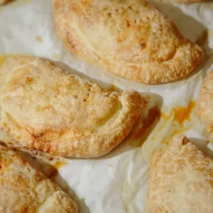 House made beef empanadas.