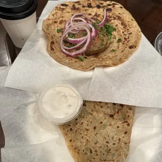 Shami & Kabab & Paratha
