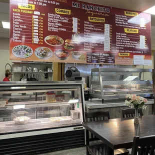 The taco, burrito stand.