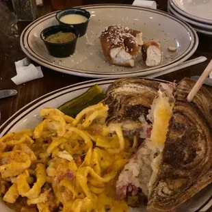 Reuben Sandwich with Spatzle