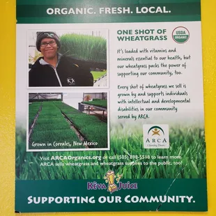 a sign on a yellow wall