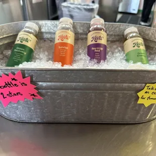 Keva juices.