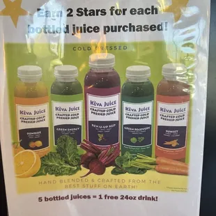 Juice rewards.