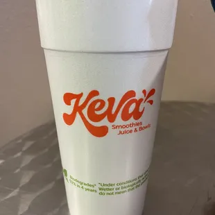 24 oz smoothie - $8 after tax