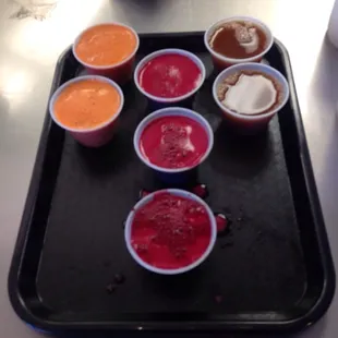 Free Carrot, Beet or Apple juice for #Earthday!!!!! (I chose BEET juice yummmmie)