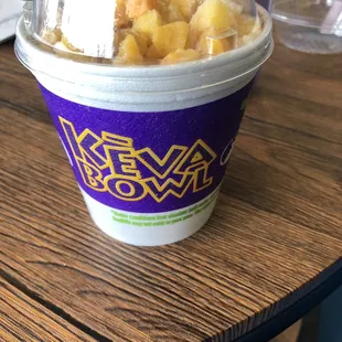 Peach Mango Acai Bowl