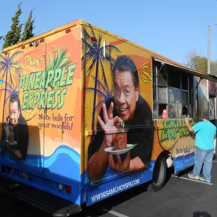  man holding a plate of food