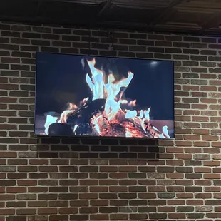 Fire side tv