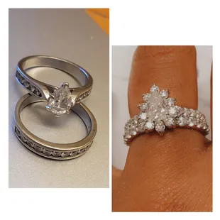 Before and after ...