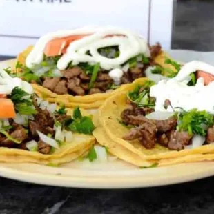 Steak tacos