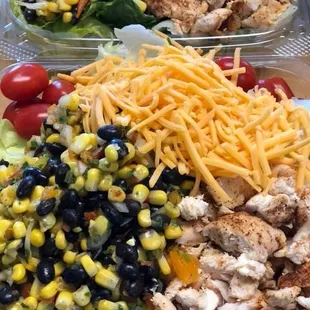 Southwestern chicken salad