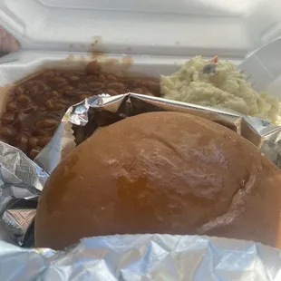 The Mailman brisket sandwich
