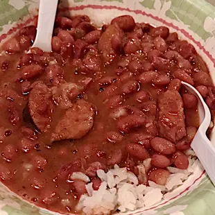 Every so often, they make something out of the blue - like a really great red beans &amp; rice. Oh, Ruta Maya coffee too.