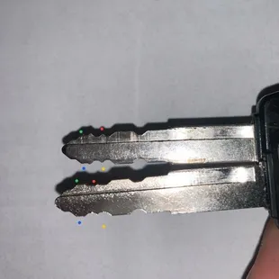 In this photo I attempted to color code the areas I noticed that is off, there smaller and the curve area doesnt have much of a curve.