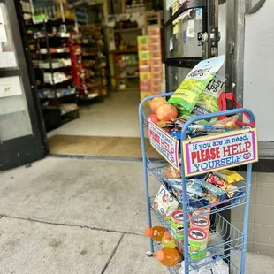 Free food if you're needy - how wonderful