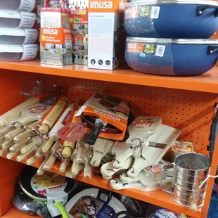 All types of cooking supplies used in ALL kitchens!!