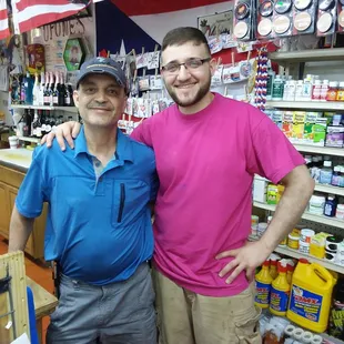 Proprietor Abby &amp; Asst Mgr Mo! Always friendly, hospitable and ready to help you in finding what you&apos;re looking for!! #SatsfiedCustomer