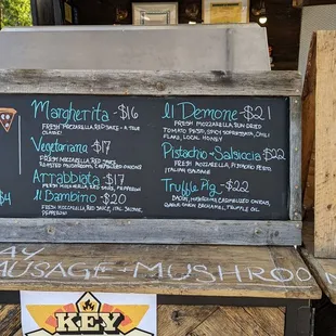 They opened 6 days ago, and say that this is their core menu and it will be expanding