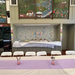 Dessert bar