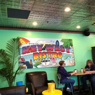 two people sitting at a table