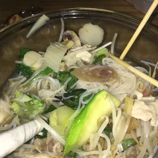 Ordered take out and got raw chicken in my pho. Management handled it horribly. Never visiting again. Yuck