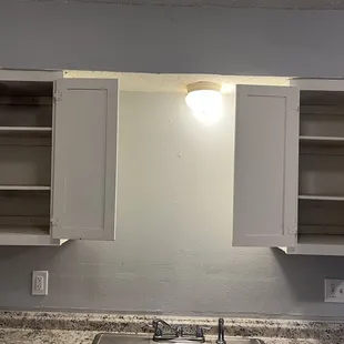 Kitchen cabinets