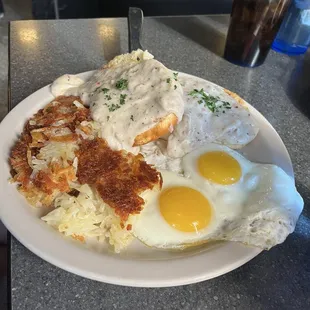 Biscuits and gravy