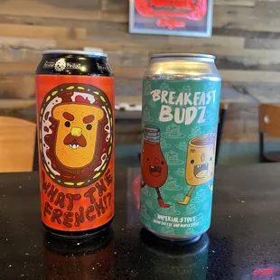 Breakfast Budz beer 
Yum