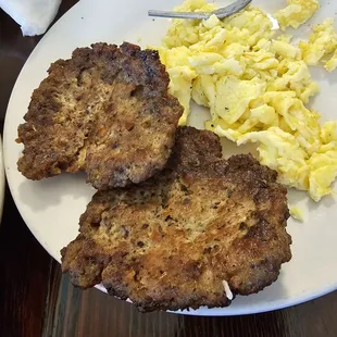 Italian sausage and eggs