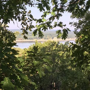 Great views of Keystone lake!