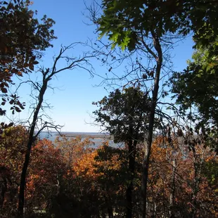 Lake Keystone in the distance