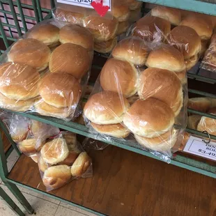 Hamburger Buns and Dinner Rolls