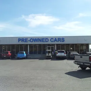 Pre-Owned Building.